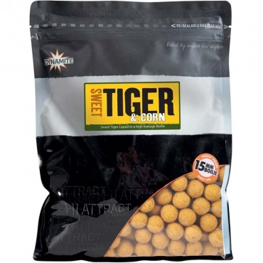 Dynamite Baits Sweet Tiger Boilies 15mm 1kg